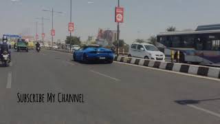 preview picture of video 'Lamborghini Spotted In Lucknow ( Gomti Nagar )'