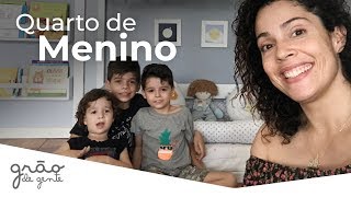 QUARTO DE IRMÃOS: MÃE DE GURI MOSTRA DECORAÇÃO DOS TRÊS FILHOS!