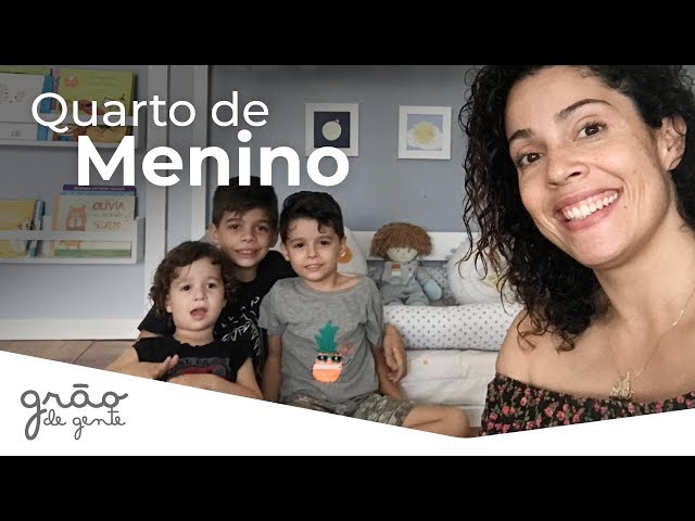 QUARTO DE IRMÃOS: MÃE DE GURI MOSTRA DECORAÇÃO DOS TRÊS FILHOS!