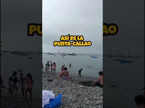 La Punta – Callao 🪨🌊Playa sin arena #lapunta #callao #playasdelperu #shorts
