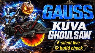 Warframe｜GAUSS＆KUVA GHOULSAWで実戦ビルドチェック【無言】