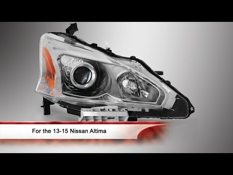 For 2013 2014 2015 Nissan Altima Sedan Halogen Projector Left Headlight Assembly