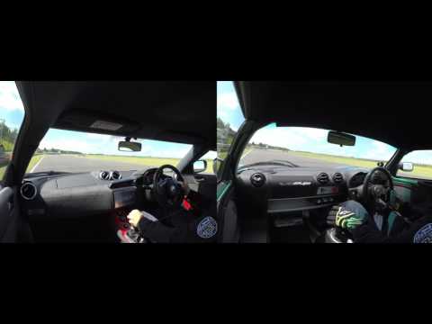 Evora Sport 410 vs Exige V6 Cup - Splitscreen.