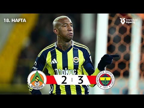 Alanyaspor (2-3) Fenerbahçe - Highlights/Özet | Trendyol Süper Lig - 2025/26