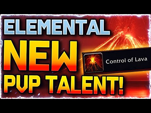 🔥NEW CONTROL OF LAVA! Elemental Shaman PvP Talent REVAMP | Shadowlands 9.1