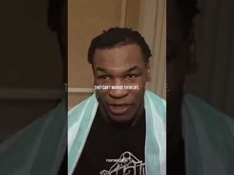 Mike Tyson talks about people in prison 💯