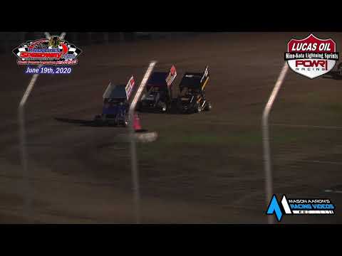 River Cities Speedway Lightning Sprint A-Main (6/19/20)