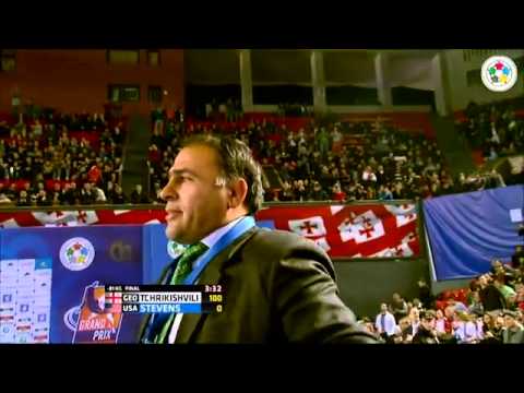 Judo Grand Prix Tbilisi 2014  финал за золото 81 кг