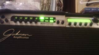 Video thumbnail for Johnson Amplification Millennium Stereo One-Fifty Guitar Amp by twowaymuir