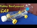 How To Make A Rubber Band Powered Car