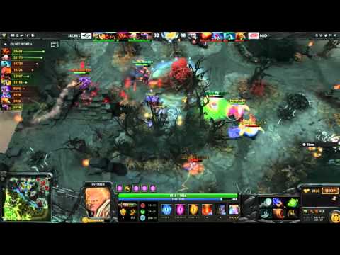 [DotA2] W33 Invoker Double Sunstrike Refresher Orb Combo