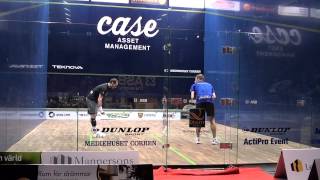 preview picture of video 'PSA Case Swedish Open Final 2013 Nick Matthew vs. Gregory Gaultier Part 1/4'
