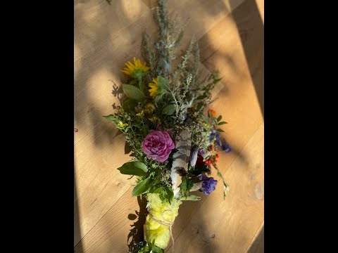 Kräuterbuschn binden