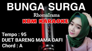 Download lagu BUNGA SURGA - Rhoma Irama | KARAOKE HD mp3