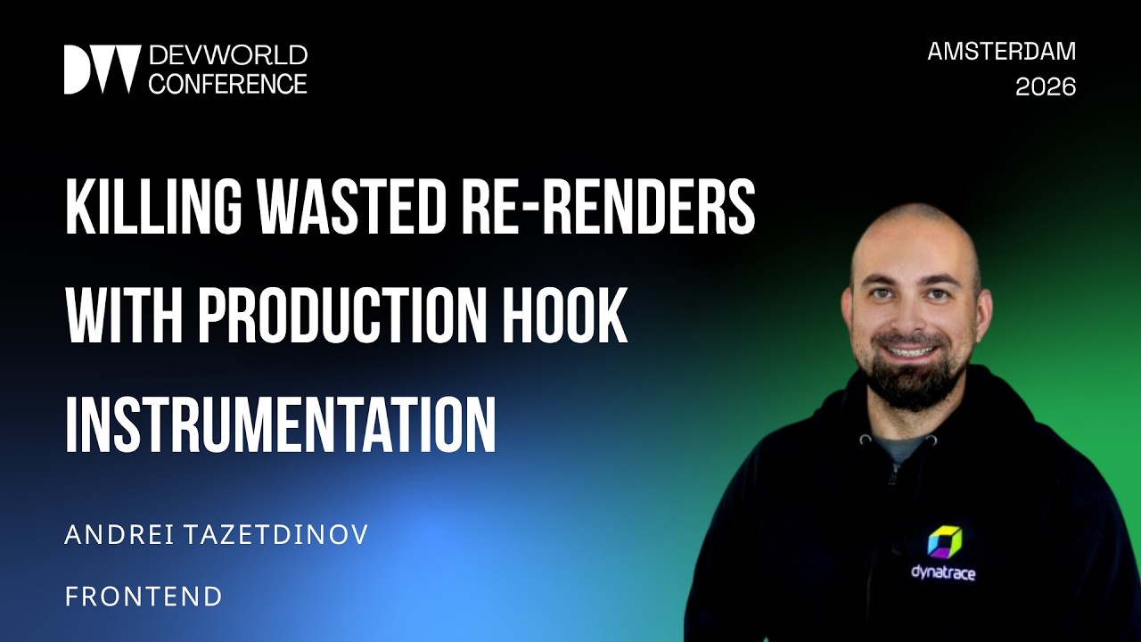 Andrei Tazetdinov - Killing Wasted Re-renders With Production Hook Instrumentation