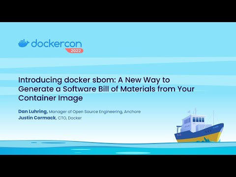 Docker SBOM: A New Way to Generate a Software Bill of Materials from Your Container Image
