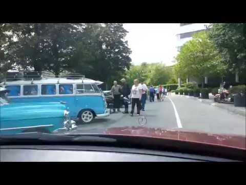 Mit dem W124 auf der Oldtimermeile Überseering Stadtpark Hamburg 2017