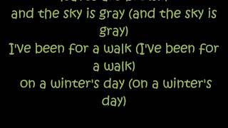 California Dreamin&#39;~Beach Boys~Lyrics