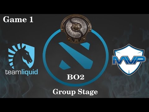 Liquid vs MVP Phoenix Highlights Game 1, TI 6 Group B
