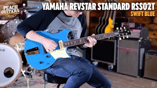 Video thumbnail for No Talking...Just Tones | Yamaha Revstar Standard | RSS02T - Swift Blue by Peach Guitars
