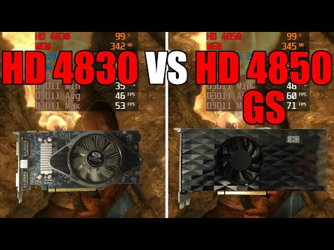 Radeon HD 4830 vs Radeon HD 4850 GS Test In 13 Games (No FPS Drop - Capture Card)