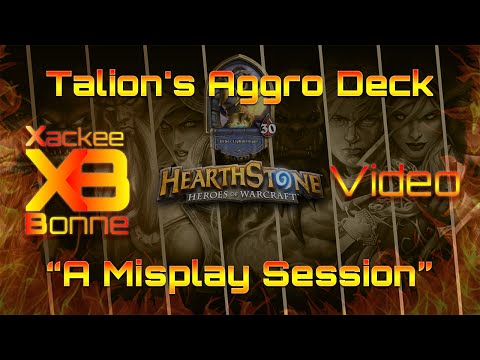 Hearthstone: Paladin, "Talion's Deck" Misplay Session - Re-Uploaded