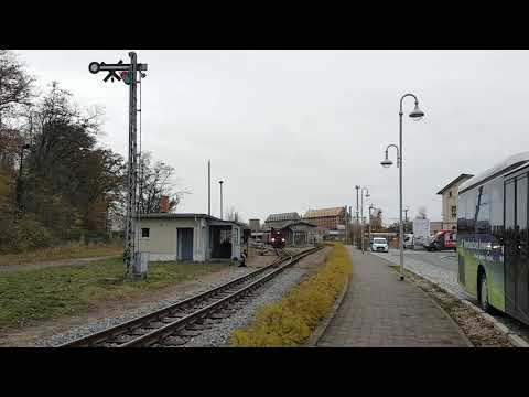 17.11.2020 in Oschatz, Ausfahrt 199 031 - 6 nach Glossen über Mügeln.