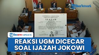 Reaksi UGM Dicecar soal Salinan Ijazah Jokowi, Ketua KIP: Mana yang Buktikan Ini Sah dari Kampus?