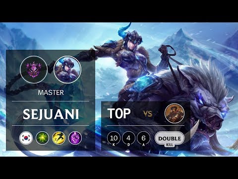 Sejuani Top vs Viktor - KR Master Patch 9.12