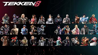 Tekken 8 - All Characters Gameplay Trailer [4K]