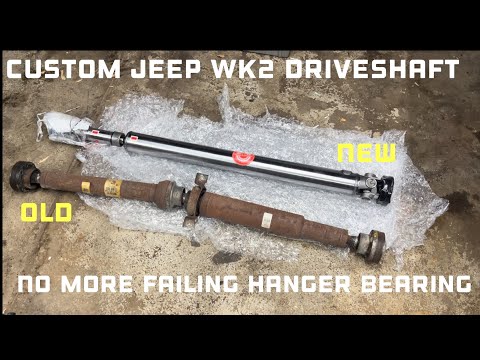 Jeep grand Cherokee driveshaft hanger bearing failure solution !!!!!!!!! ( finally)