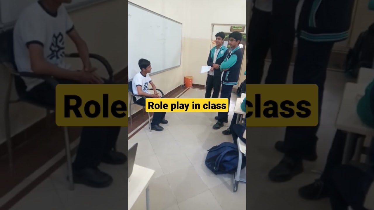Role play in class