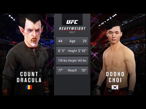 💥 Doo-ho Choi vs. Count DRACULA (EA Sports UFC 4)