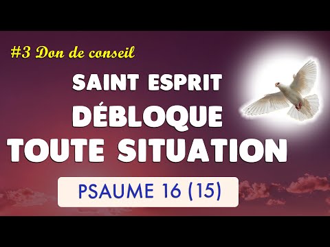 🙏 PSAUME 16 🙏 PRIÈRE pour DÉBLOQUER UNE SITUATION DIFFICILE au SAINT ESPRIT