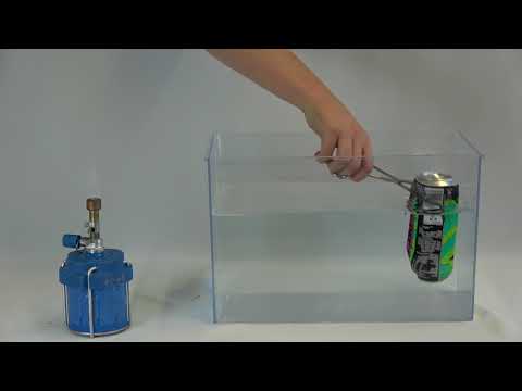 Ausdehnung von Gasen - Realexperiment