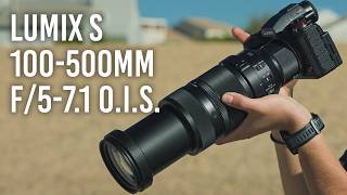 Video thumbnail for Smaller and Lighter Telephoto Lens: Panasonic's LUMIX S 100-500mm f/5-7.1 O.I.S. by B&H Photo Video Pro Audio