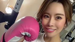 レースクイーン吉美あやさんのトレーニングセッション