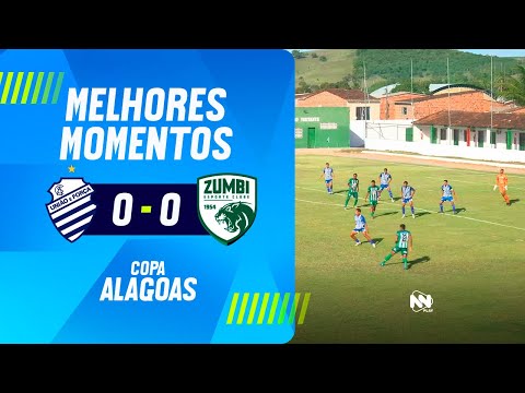 Melhores Momentos - CSA x Zumbi - Copa Alagoas 2025 - 13/03/2025