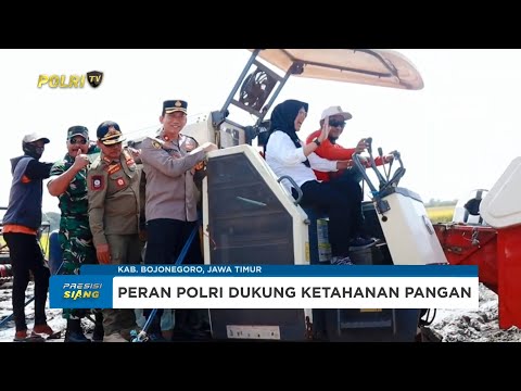 POLRES BOJONEGORO PANEN RAYA PADI SERENTAK