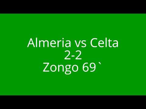 Almeria vs Celta 2-2 Zongo 69`