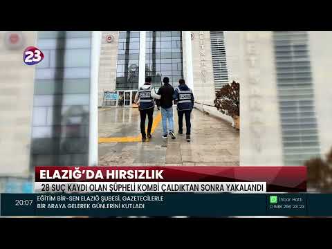 ELAZIĞ’DA BİR EVDEN KOMBİ ÇALAN ZANLI  TUTUKLANARAK CEZAEVİNE GÖNDERİLDİ