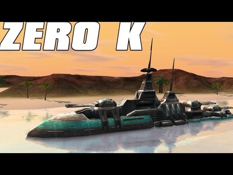 Zero-K Gameplay - River Team Battle
