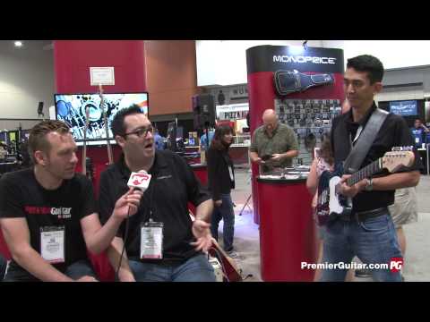 Summer NAMM '14 - Monoprice Retro Vision and Foothill Flat Top Demos