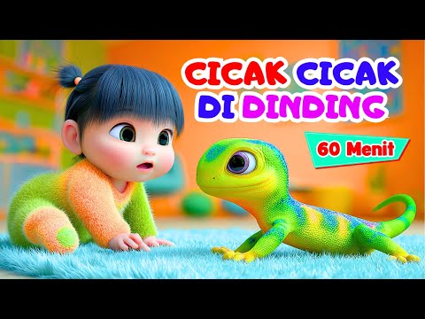 Cicak Cicak di Dinding dan Lagu Anak Indonesia Lainnya - nursery rhyme Indonesia -  Balita TK PAUD