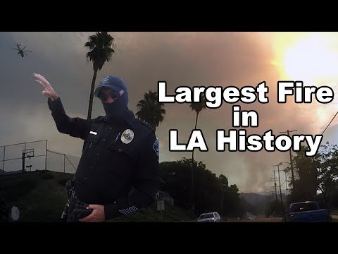 Los Angles battles Largest Fire in History