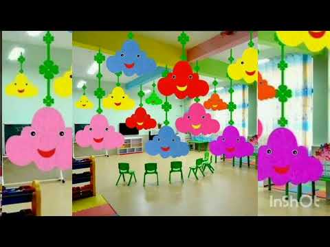 décoration des sections Maternelles À l'occasion de la fête de l'école