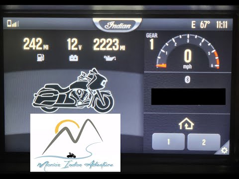 Indian Motorcycle Homelink Install on the Indian Challenger