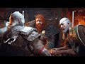 God Of War Ragnarok Kratos Meets Thor Odin For The First Time 4K