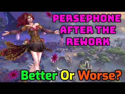 Why Did They Rework Persephone!? Smite Persephone Rework 1st Game And Impressions