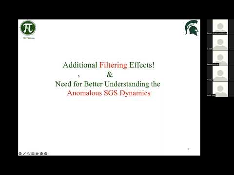 M. Zayernouri : Fractional-Order Large-Eddy Simulation of Turbulence